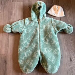 🇨🇦 VINTAGE Baby Gumballs Bunting Suit size 6-9 Months - Made in Canada